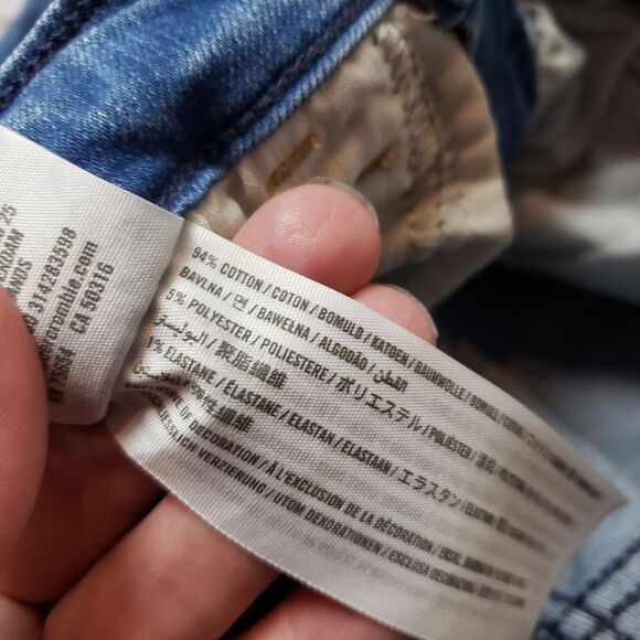 Abercrombie & Fitch Harper Low rise ankle Jeans - Size 26 / 2 distressed - Picture 6 of 11